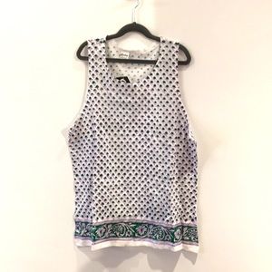 Geeta Block print tank